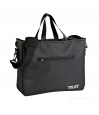 Sac de transport noir avec bandoulière et logo Trust pour déambulateur 4 roues Let's Fly rouge