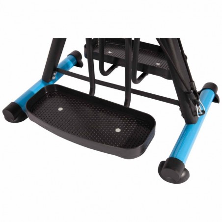 Repose-pieds antidérapant pédalier elliptique compact HomeTrack vue rapprochée