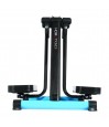 Pédalier elliptique compact HomeTrack vue de face rééducation jambes seniors
