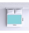 Schéma dimensions alèse lavable sans rabat lit double 85x135 cm – 1350x850mm