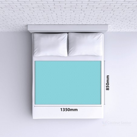 Schéma dimensions alèse lavable sans rabat lit double 85x135 cm – 1350x850mm
