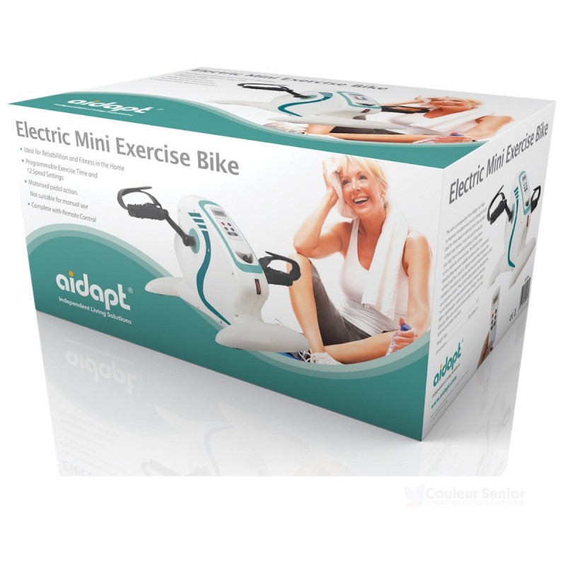 Boîte d'emballage mini vélo électrique motorisé Aidapt VP159R – 12 vitesses rééducation domicile
