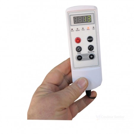 Télécommande du mini vélo électrique VP159R – réglage vitesse, temps, distance et calories