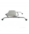 Tabouret de douche pliable et facile à ranger. Support jusqu’à 100 kg. Qualité pharmacie.