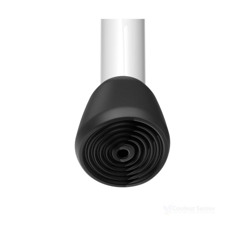 Embout caoutchouc antidérapant rainuré sécurité stabilité sol mouillé tabouret douche pratique noir