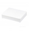 Marchepied K40 blanc 4 modules empilables réglable baignoire antidérapant senior fond blanc CouleurSenior