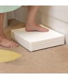Senior pied posé marchepied K40 blanc modulaire prévention chute baignoire sécurité CouleurSenior