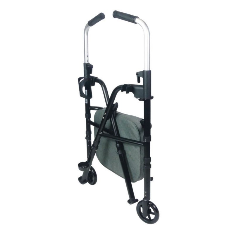 Déambulateur à 2 roues Modulo, facile à plier.
