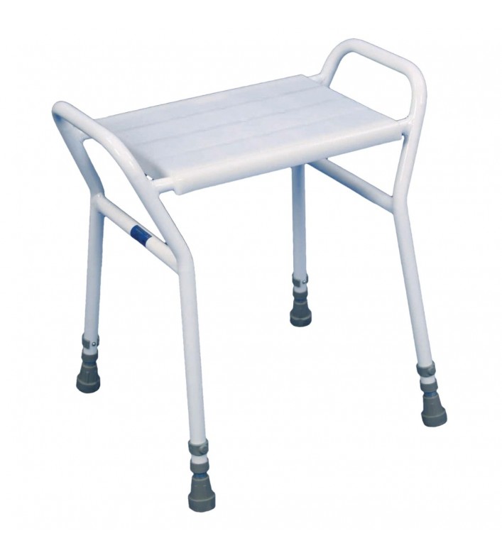 Tabouret de douche. Assise stable et très sécurisée pour les seniors.