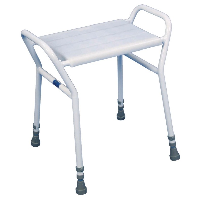 Tabouret de douche. Assise stable et très sécurisée pour les seniors.