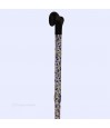 Canne de marche pliante pratique bleuet. Un bon maintien pour retrouver son autonomie.