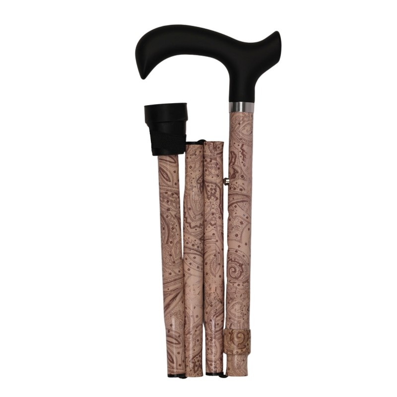 Canne de Marche Pliante Réglable Arabesque pour femme.