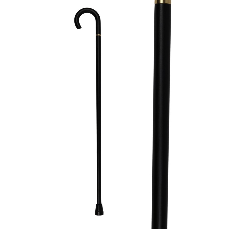 Canne en hêtre noir très robuste pour homme. Un superbe cadeau assurant une bonne autonomie.