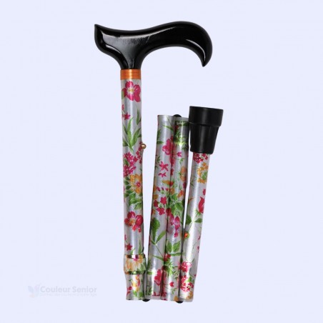 Modèle pliant floral rangé. Merveilleuse idée de cadeau remboursable pour une femme senior.