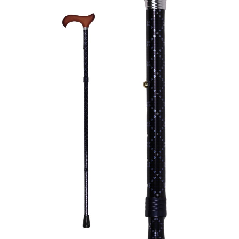 Canne de marche pour femme très pratique. Beau modèle discret et robuste pour la sécurité à chaque pas.
