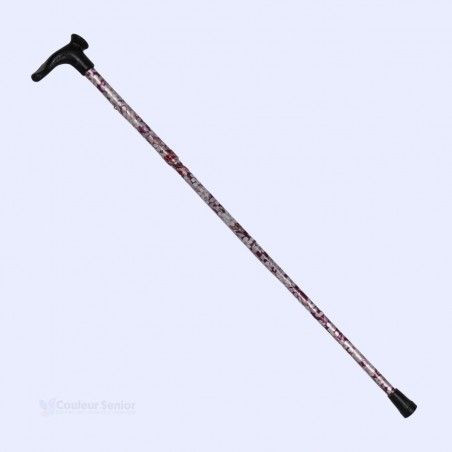 Canne de marche orthopédique, pliable et réglable, robuste pour femme.