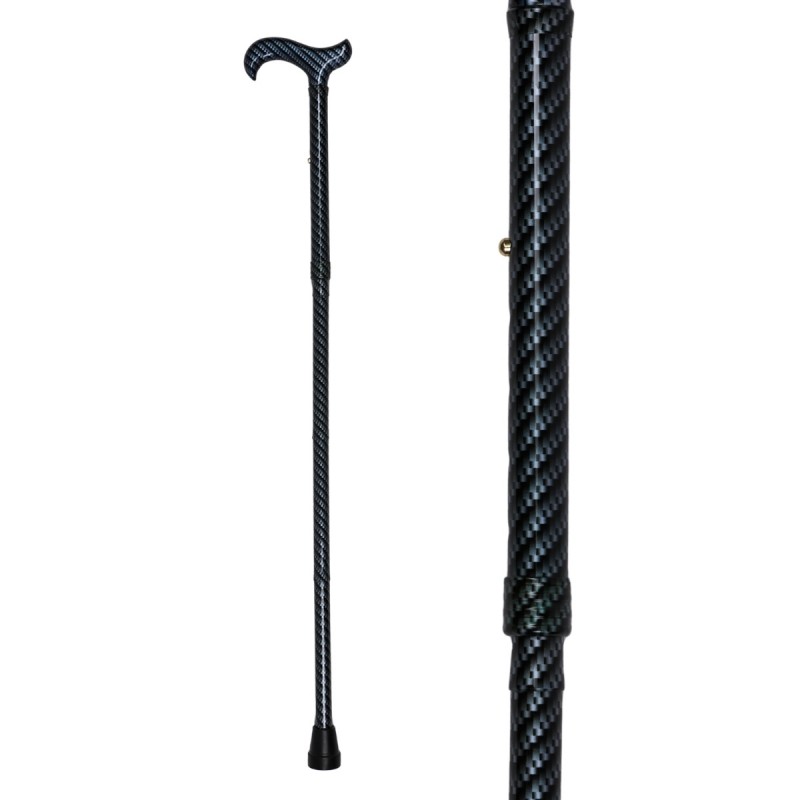 Canne de marche pour homme, très légère, en aluminium. Un superbe design, plein d'adrénaline.