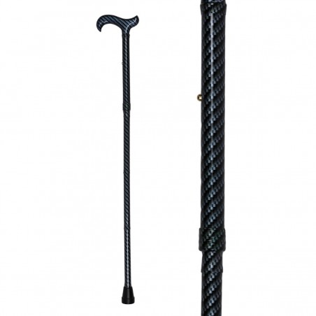 Canne de marche pour homme, très légère, en aluminium. Un superbe design, plein d'adrénaline.