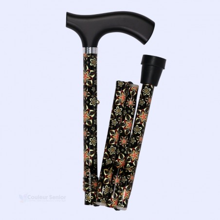 Modèle pliant floral rangé. Une merveilleuse idée de cadeau remboursable pour la senior.