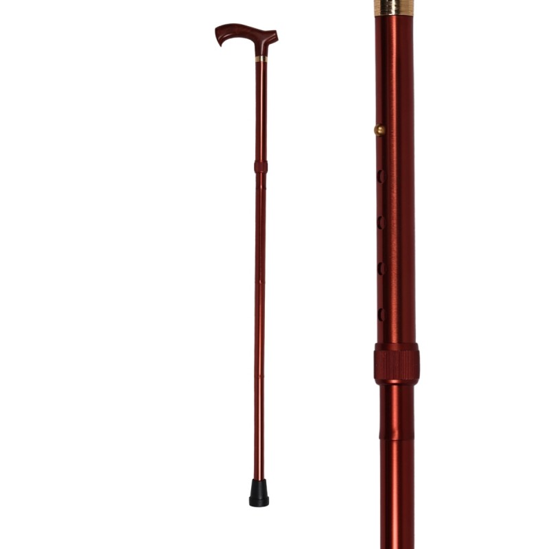 Canne de marche femme pratique. Superbe accessoire marbré et robuste pour la sécurité. Remboursable par la Sécu.