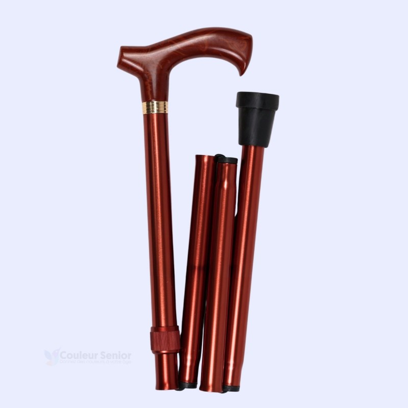 Modèle pliant bronze rangé. Une superbe idée de cadeau remboursable pour une femme ou un homme senior.