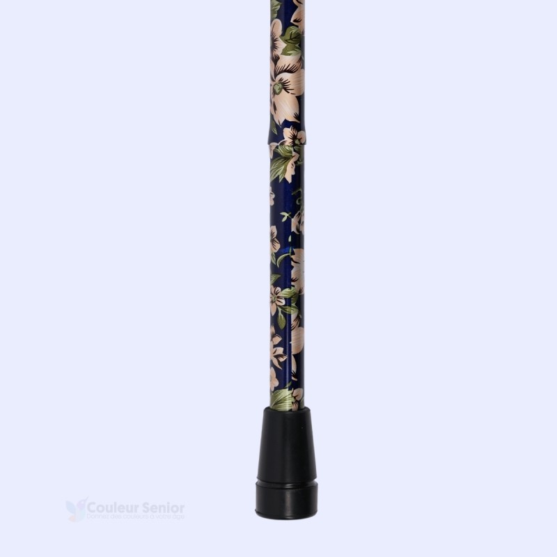 Embout sécurisé de canne de marche pour femme Royal Blue.
