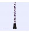 Embout antidérapant en caoutchouc de la canne de marche Baroque violette petite taille