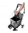Rangement facile des courses dans le sac de 29 L, essentiel à l'autonomie de vos parents.