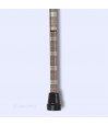 Embout de canne de marche style tartan clair pour homme.