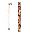 Canne pliante pour femme Gastrock à motif floral, excellente aide à la mobilité au quotidien.
