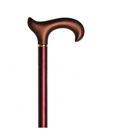 Canne réglable XL en aluminium, poignée soft. Soutien stable jusqu'à 130 kg. pour les hommes ou les femmes de grande taille.