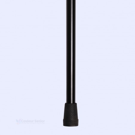 Embout de la canne de marche en bois noire CouleurSenior clé de la prévention des chutes.