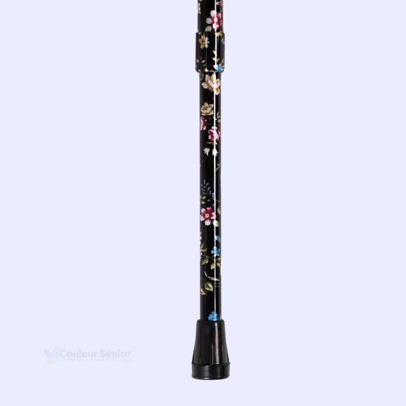 Embout en caoutchouc antidérapant de 16 mm de la canne réglable Millefleurs