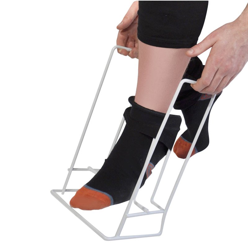 Collant Pour Mettre Avec Chaussures Ouvertes Enfile bas, collants , leggings, chaussettes. Armature métallique.