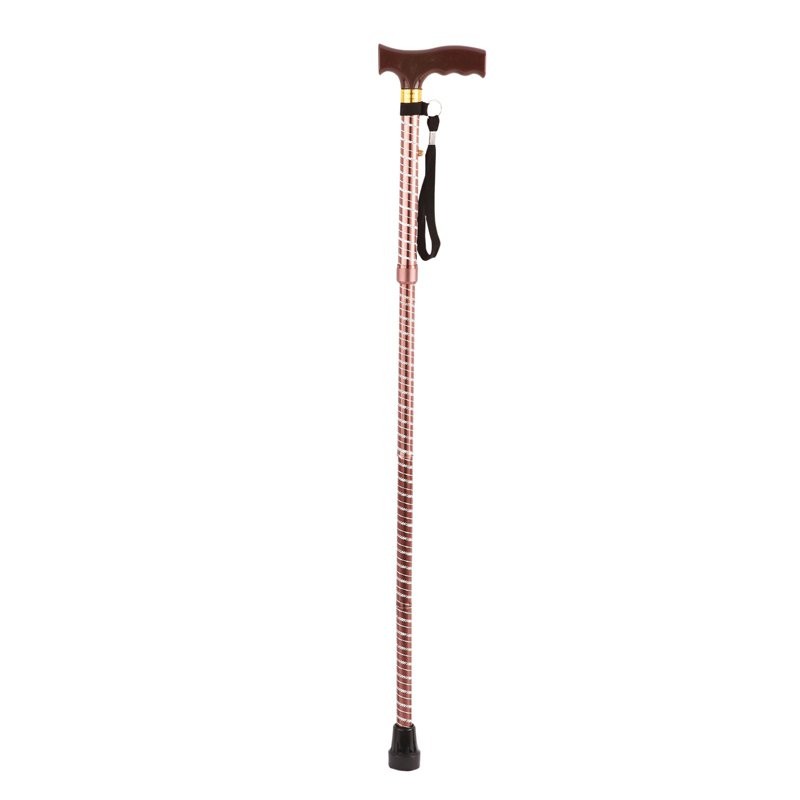 Canne de marche Victoire Or Rose facile à plier et ranger dans un sac ou une valise. Prix imbattable.