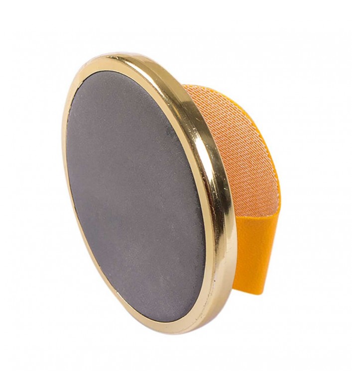 Disque dépilatoire réutilisable contour doré anneau orange épilation douce sans lame — Couleur Senior