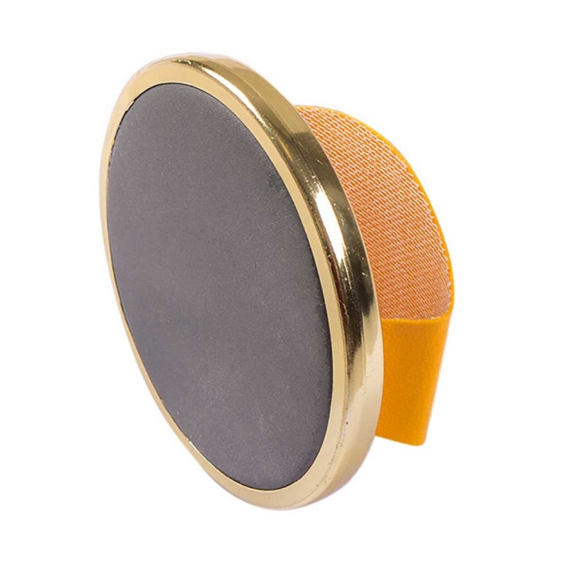 Disque dépilatoire réutilisable contour doré anneau orange épilation douce sans lame — Couleur Senior