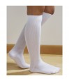 Paire de chaussettes anti-fatigue - Coloris blanc Paire de chaussettes anti-fatigue - Coloris blanc
