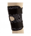 Support genou magnétique motif floral