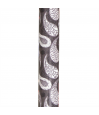 Canne pliante réglable en aluminium gris pierre cachemire, parfaite pour les femmes élégantes.