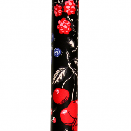 Canne pliante réglable alu fruits sur fond noir Canne pliante réglable alu fruits sur fond noir