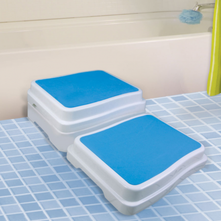 Marchepied salle de bain antidérapant – modulable, empilable et robuste