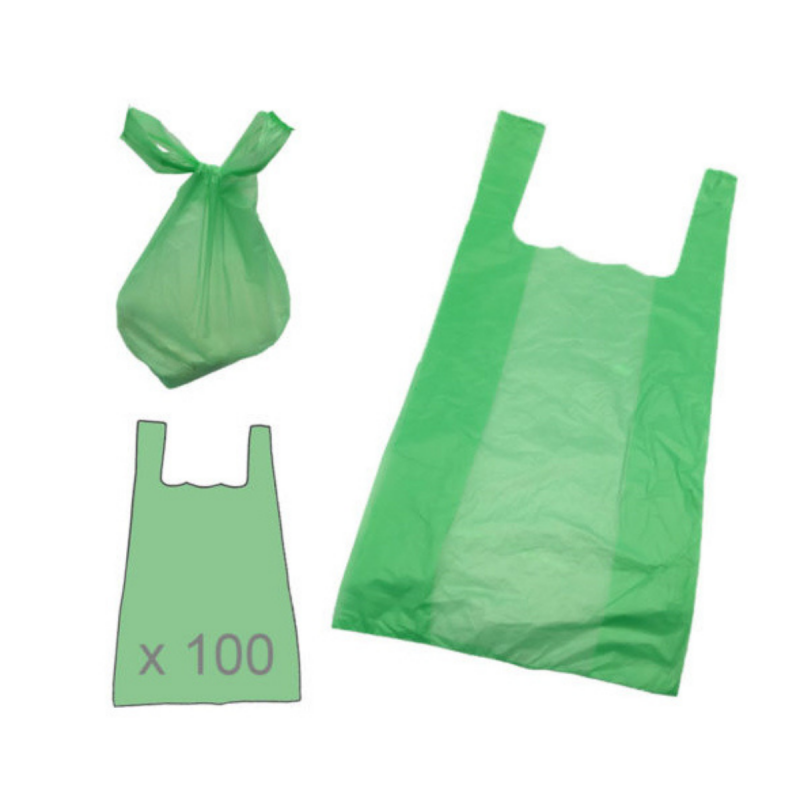 Lot De 100 Sacs à Couches Parfumés - Étancher, Hygiéniques, Avec Liens à Nouer