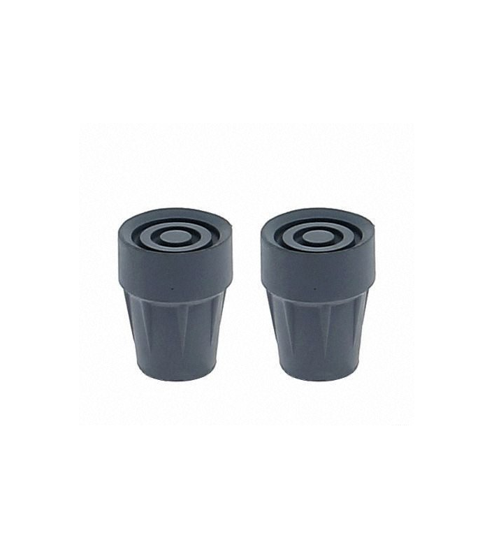 lot de deux embouts ventouse grise pour cannes FAYET lot de deux embouts ventouse grise pour cannes FAYET