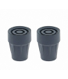 lot de deux embouts ventouse grise pour cannes FAYET lot de deux embouts ventouse grise pour cannes FAYET