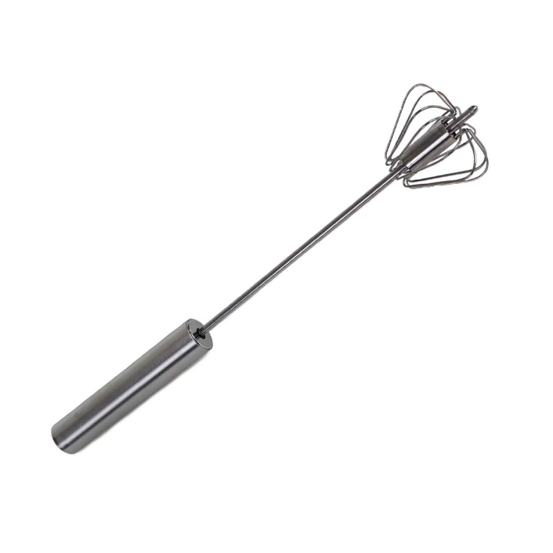 Fouet automatique inox rotation automatique va-et-vient sans effort cuisine senior — Couleur Senior