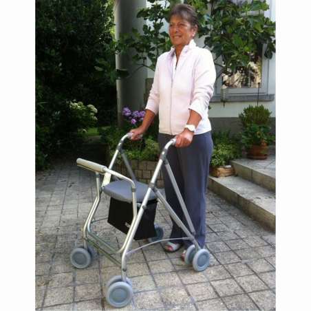 Déambulateur Ara K ultra léger pliable pour intérieur/extérieur