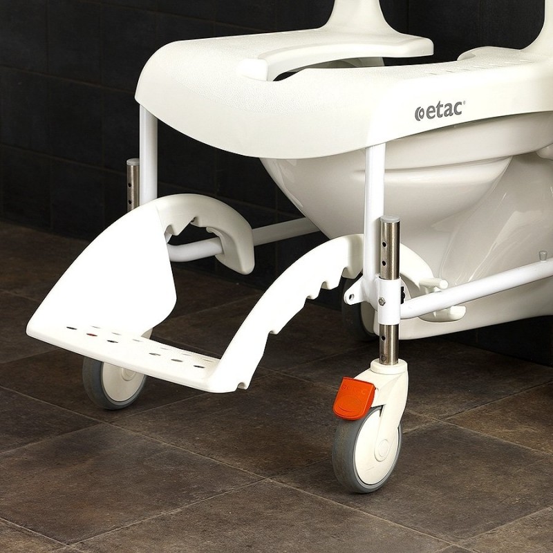 chaise de douche et de toilettes réglable en hauteur