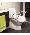 Rehausseur de toilettes réglable